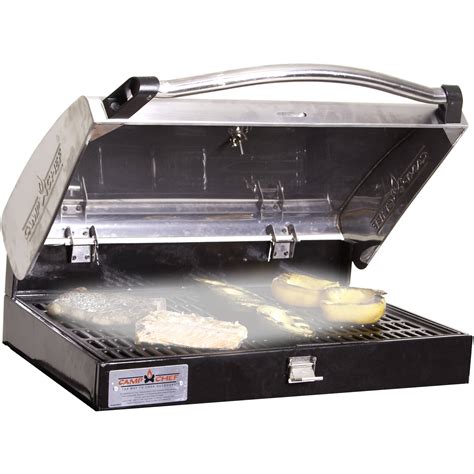 amp chef camp chef stainless steel barbecue grill box|camp chef outdoor grill box.